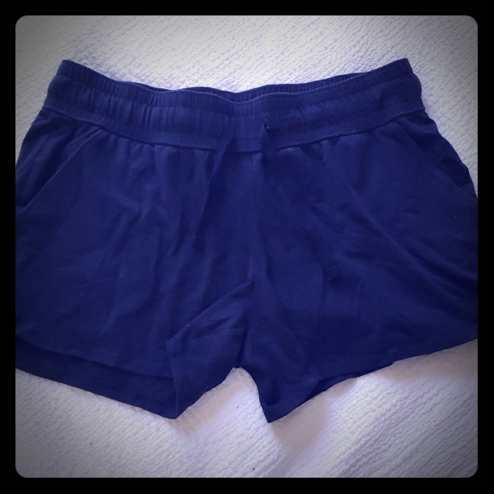 Dark Navy Blue pajama shorts